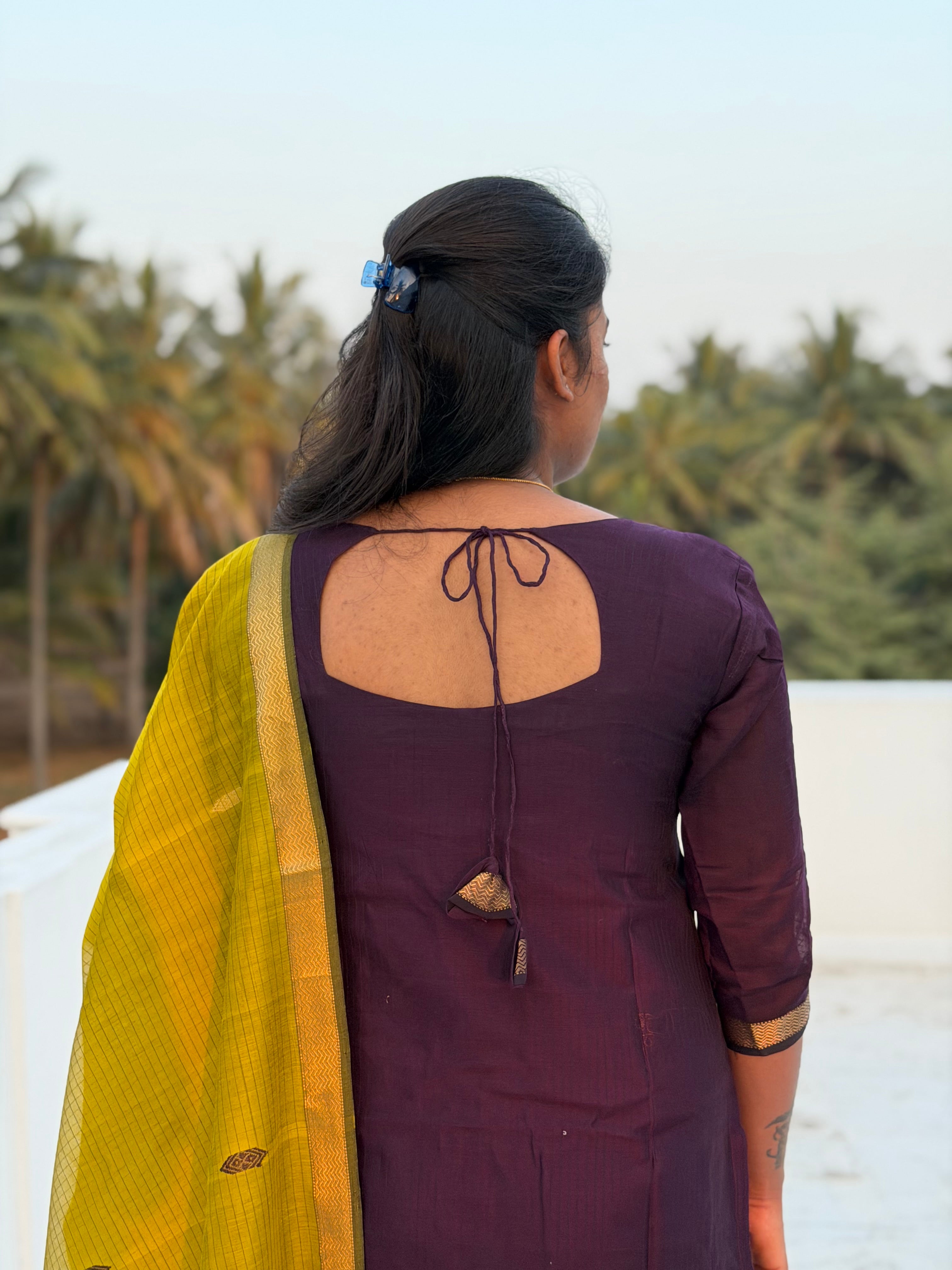 Maheshwari silk set