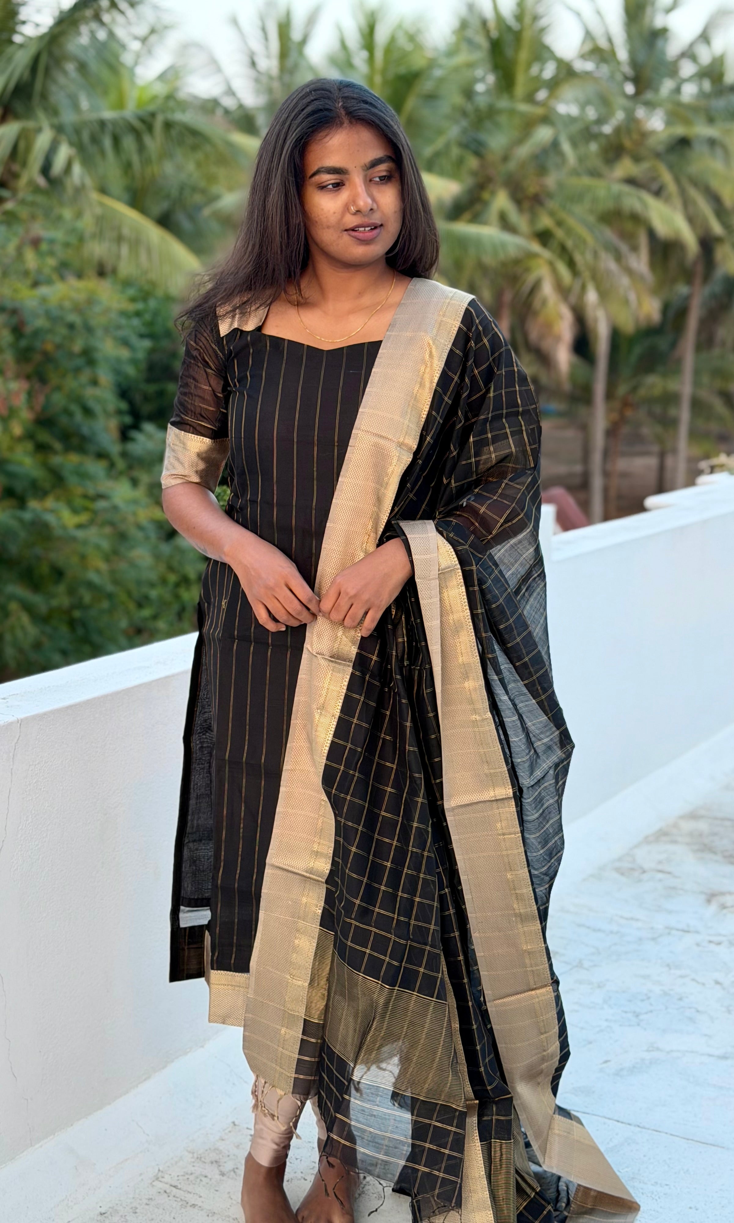 Maheshwari silk set