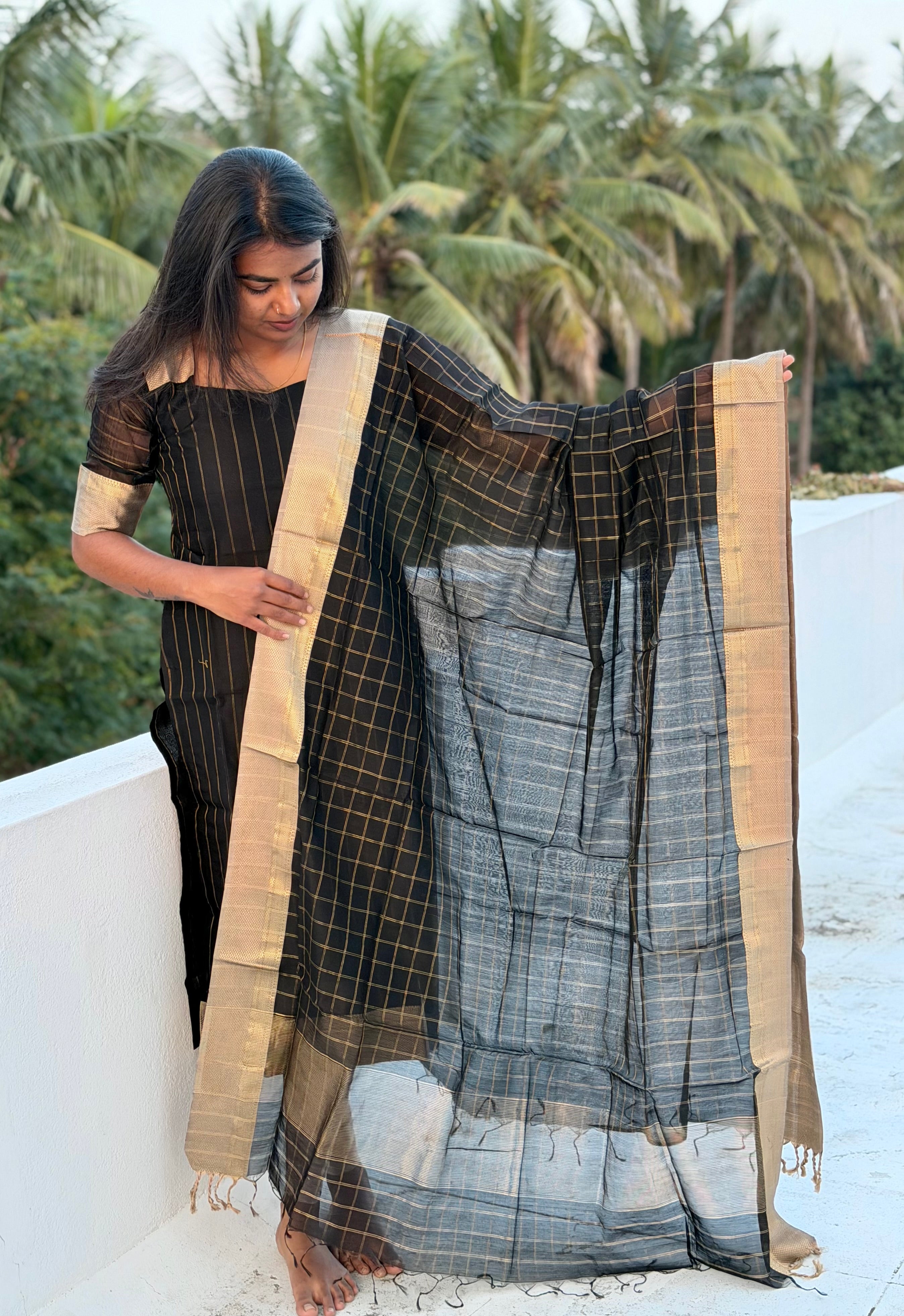 Maheshwari silk set