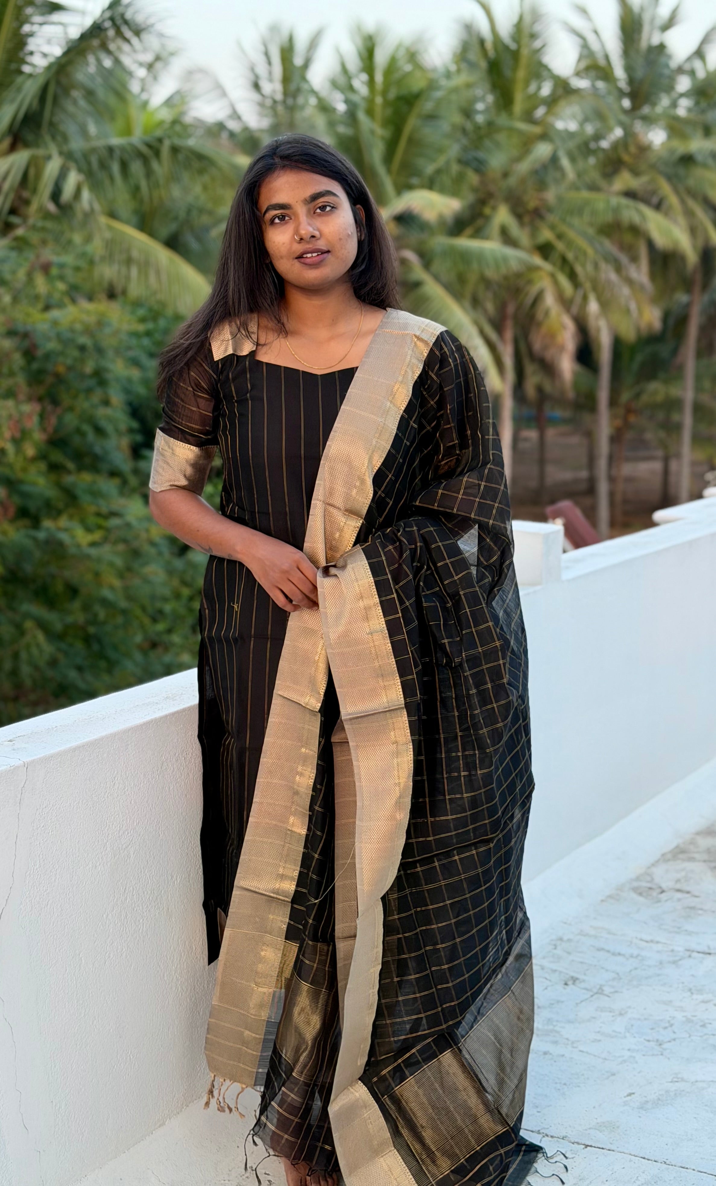 Maheshwari silk set