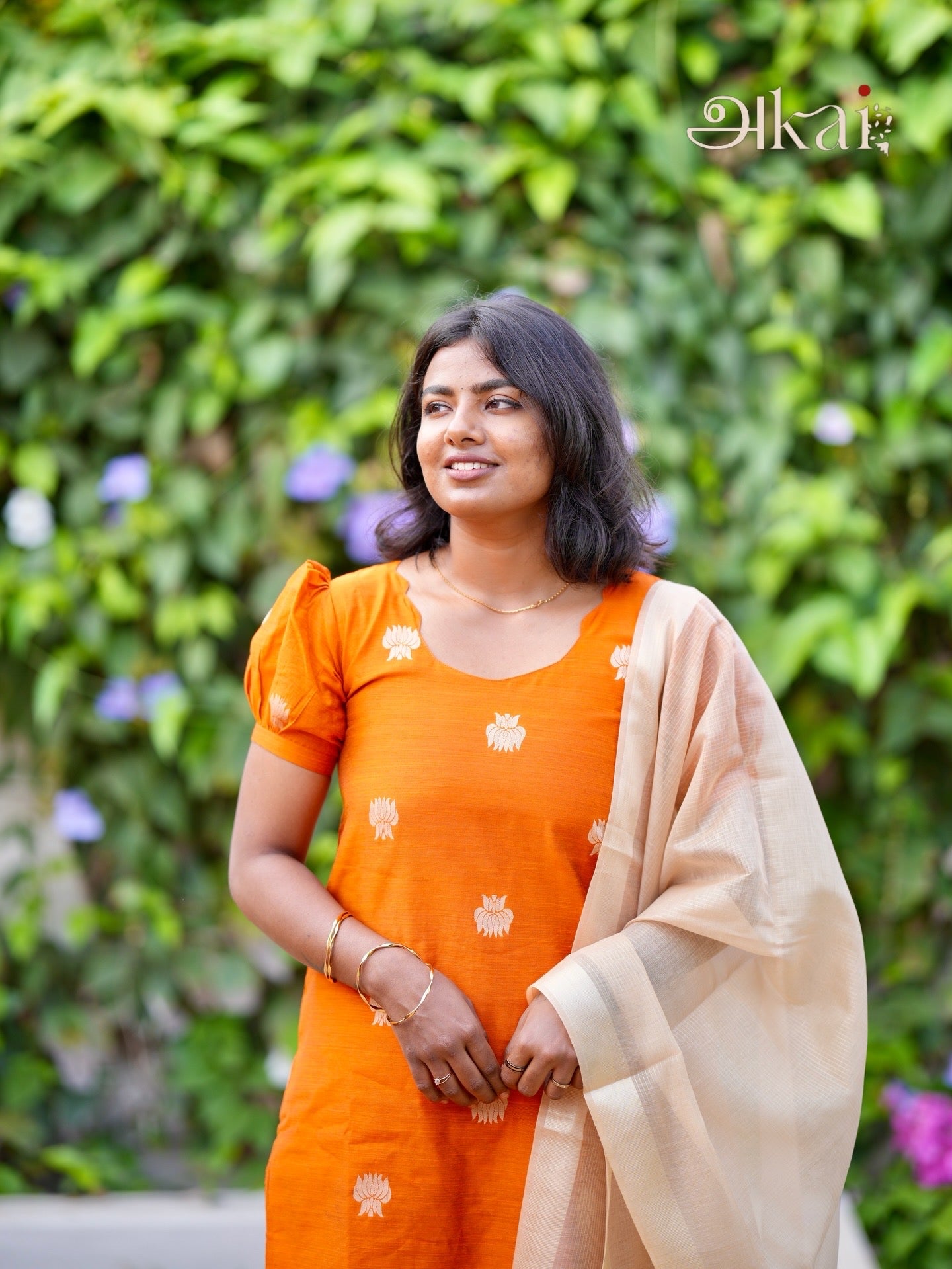YAALI - raw silk set