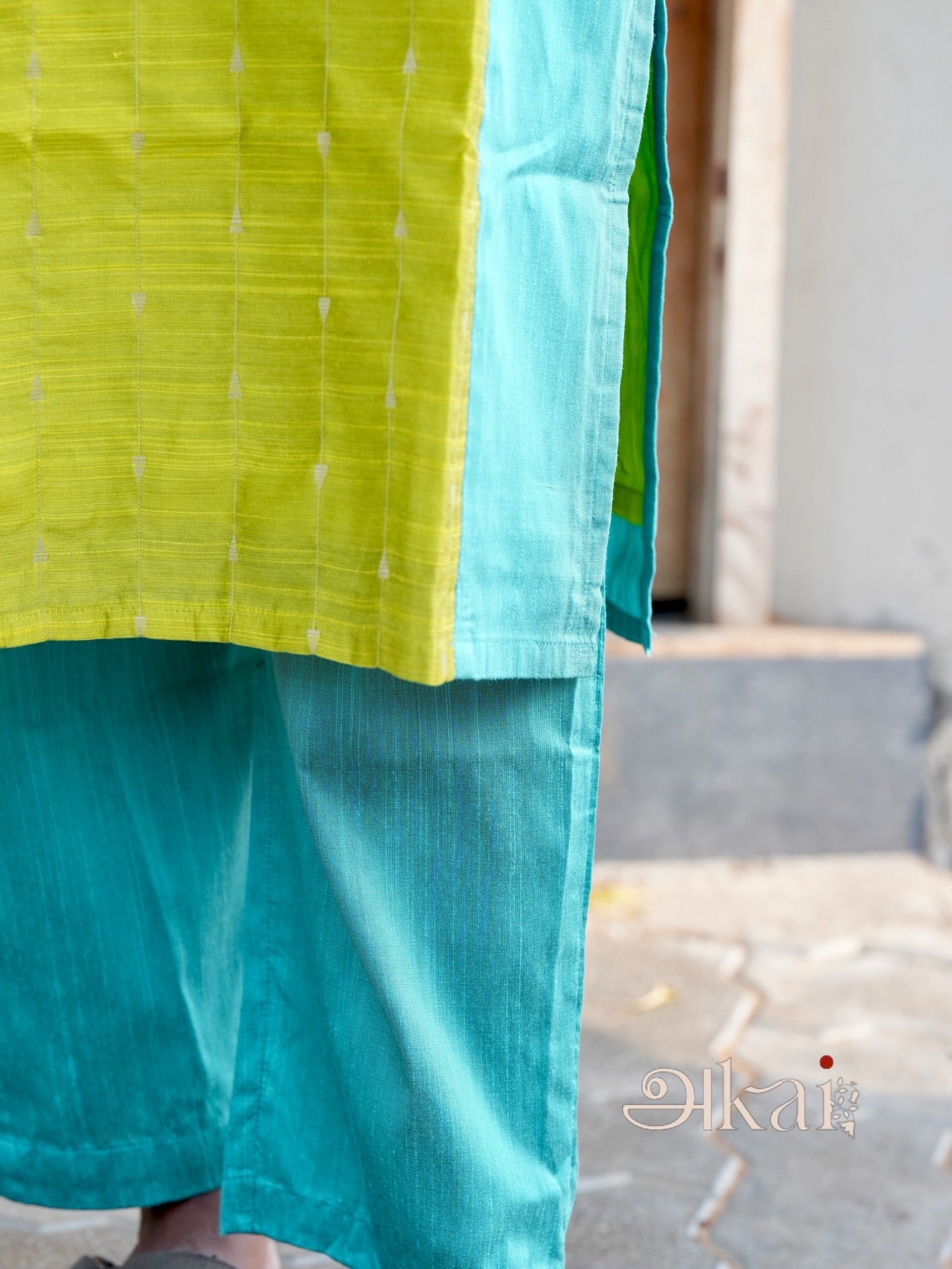 MYNAA - raw silk set