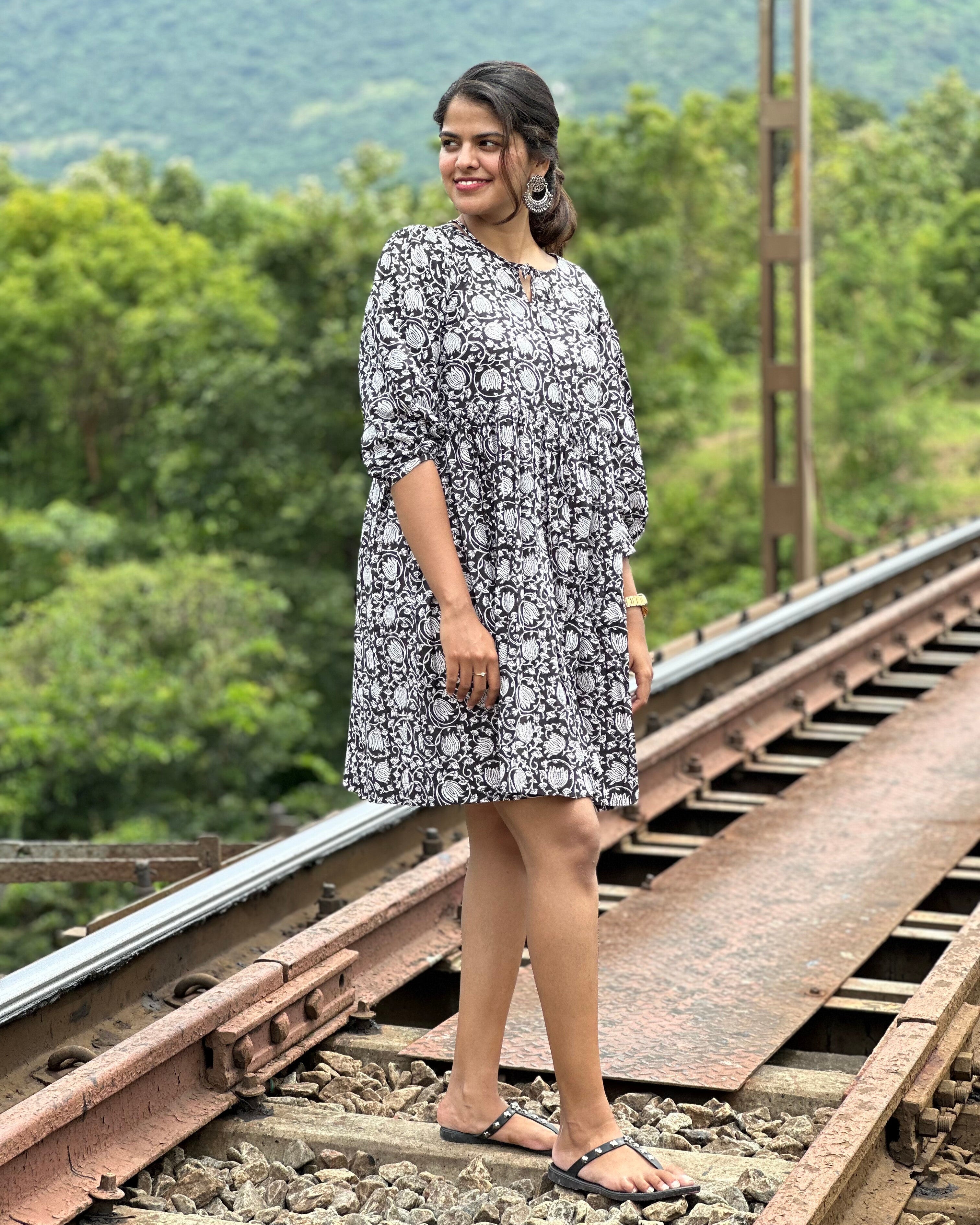 Black Jaipur Dress