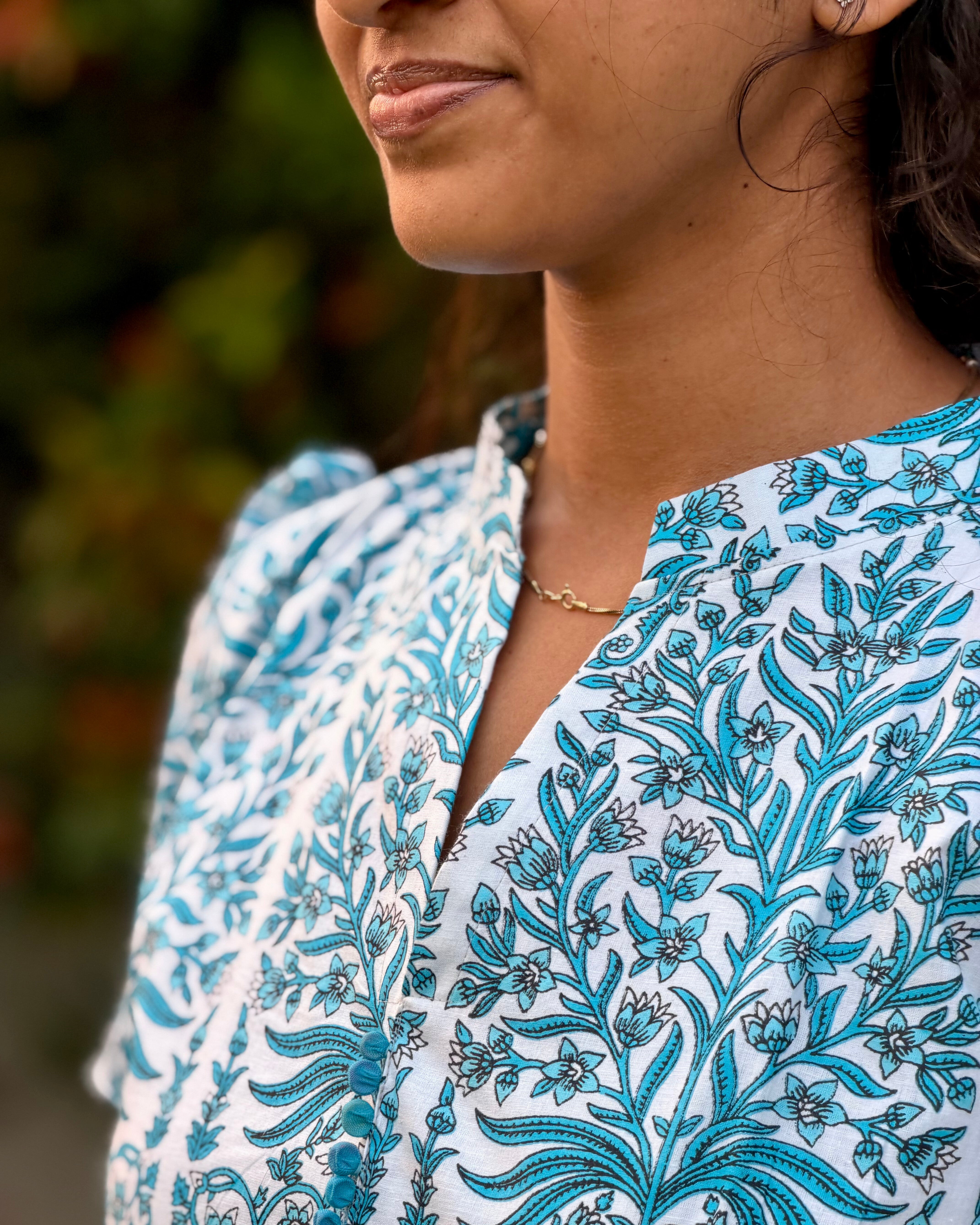Blue Floral
