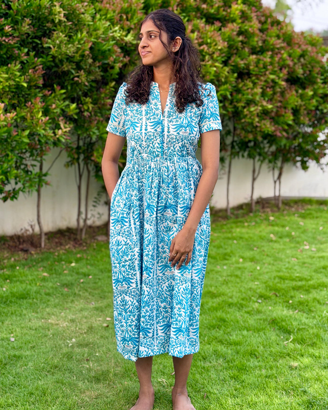 Blue Floral