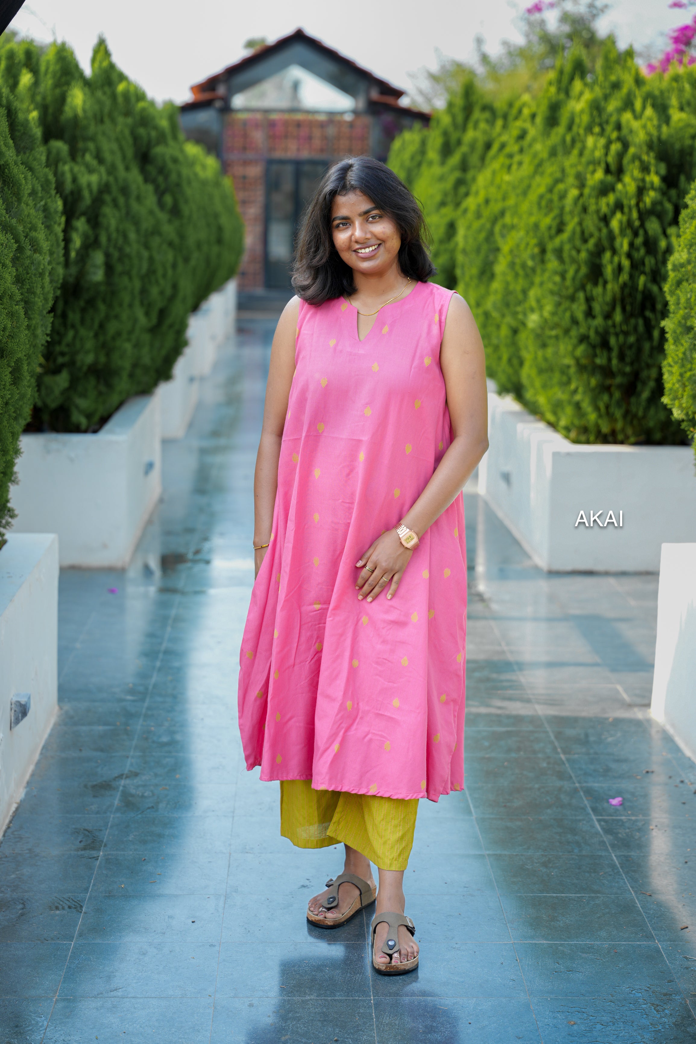 Handloom kurta set