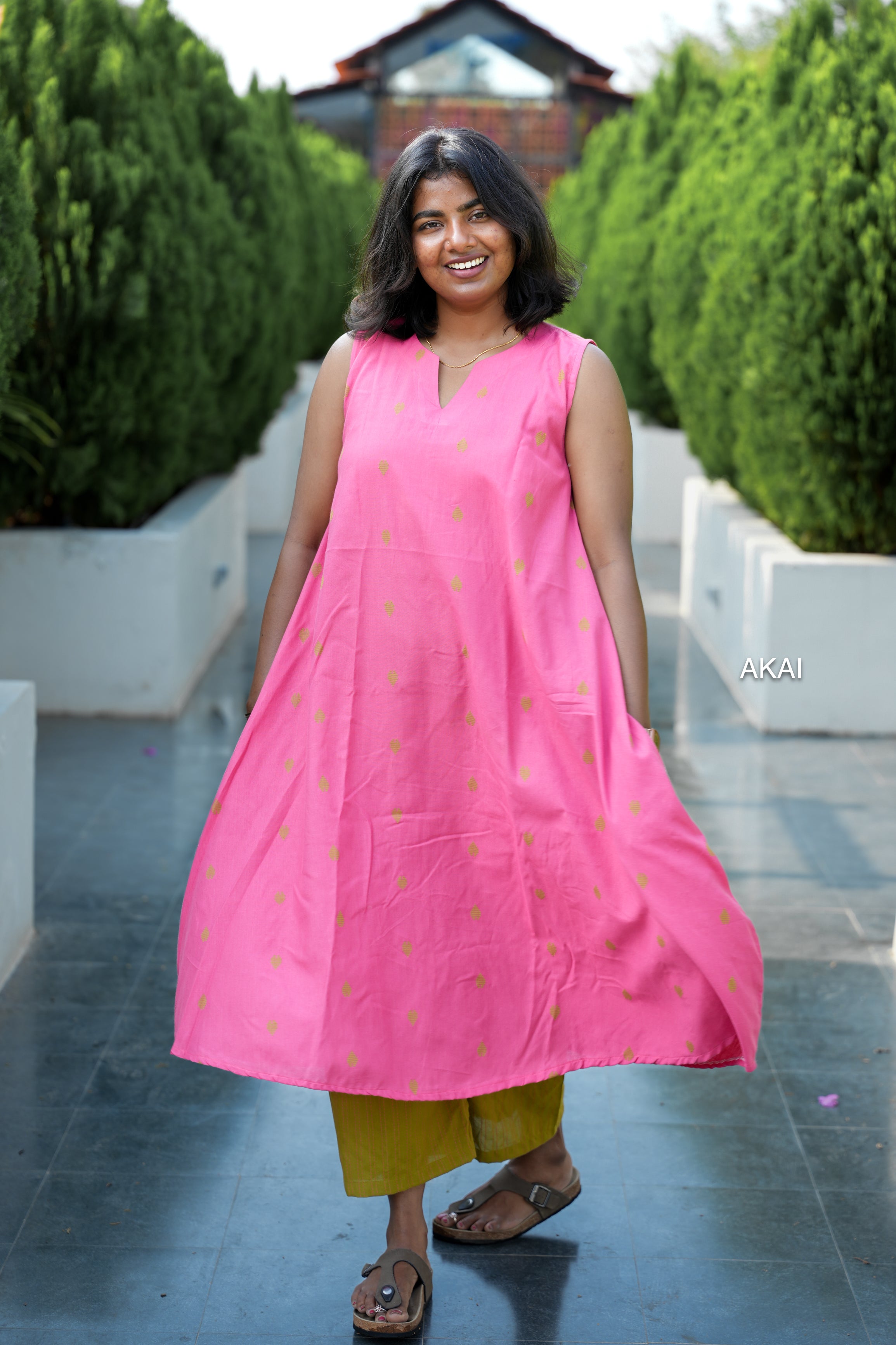 Handloom kurta set